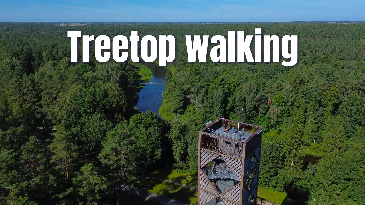 Anykščiai Walking Trails Video, Auto Edited